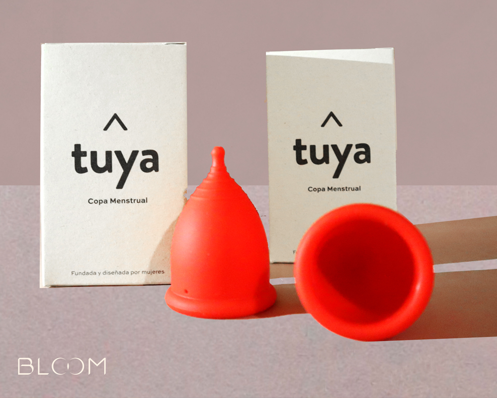 Una copa menstrual TUYA