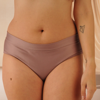 Calzón absorbente moca licrado