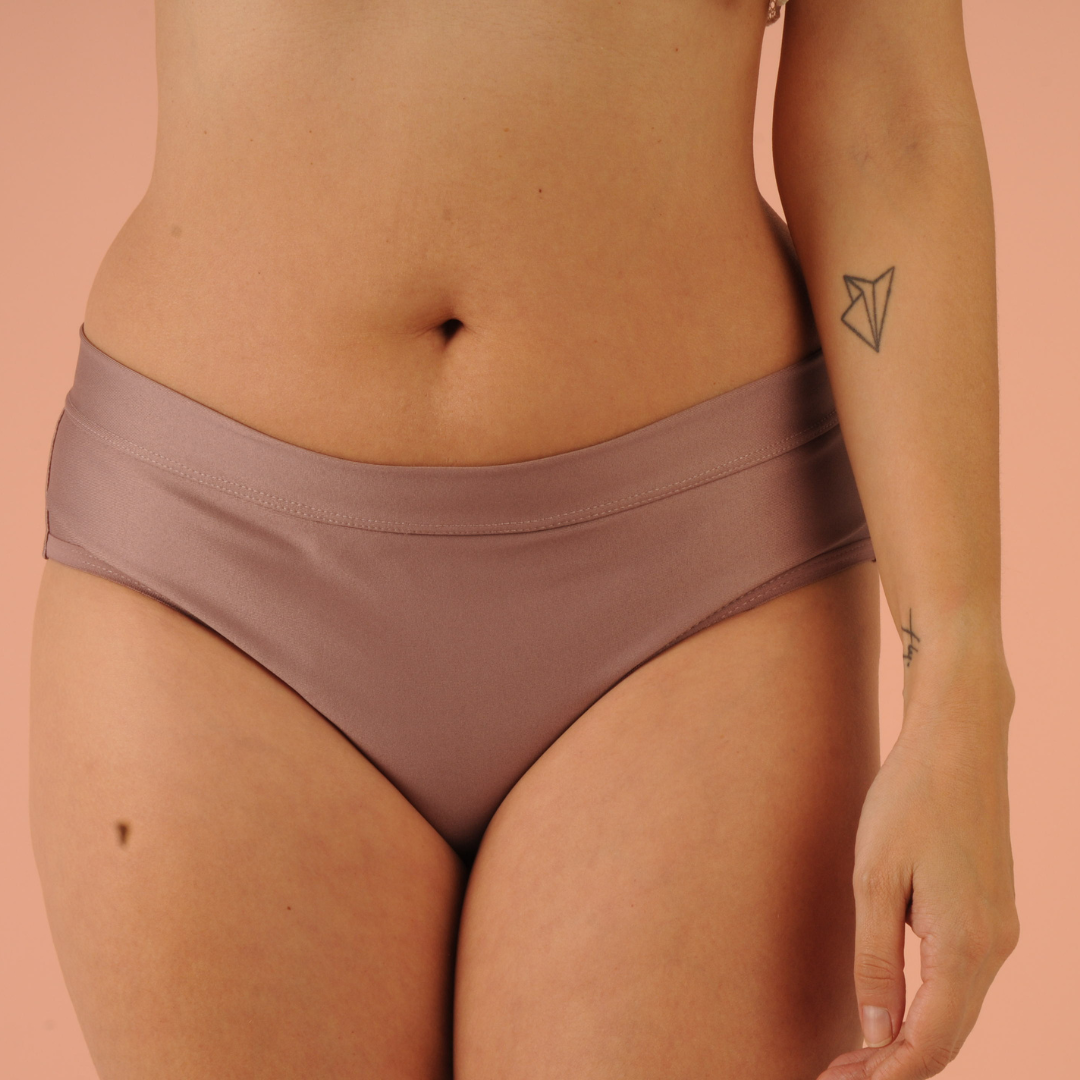 Calzón absorbente moca licrado