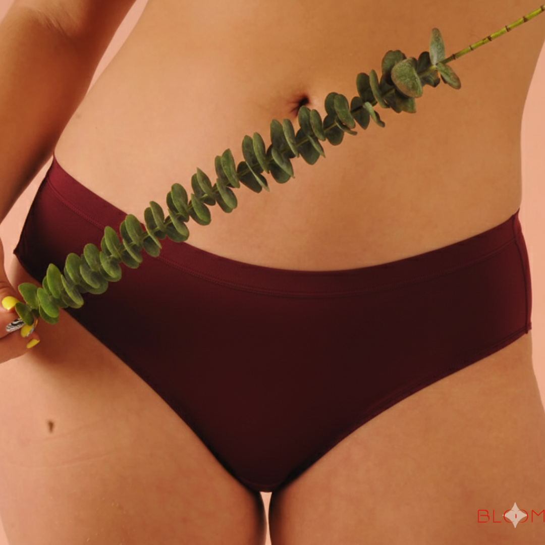 Calzón absorbente cachetero sin encaje