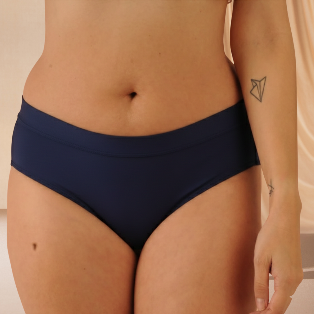 Calzón absorbente cachetero sin encaje