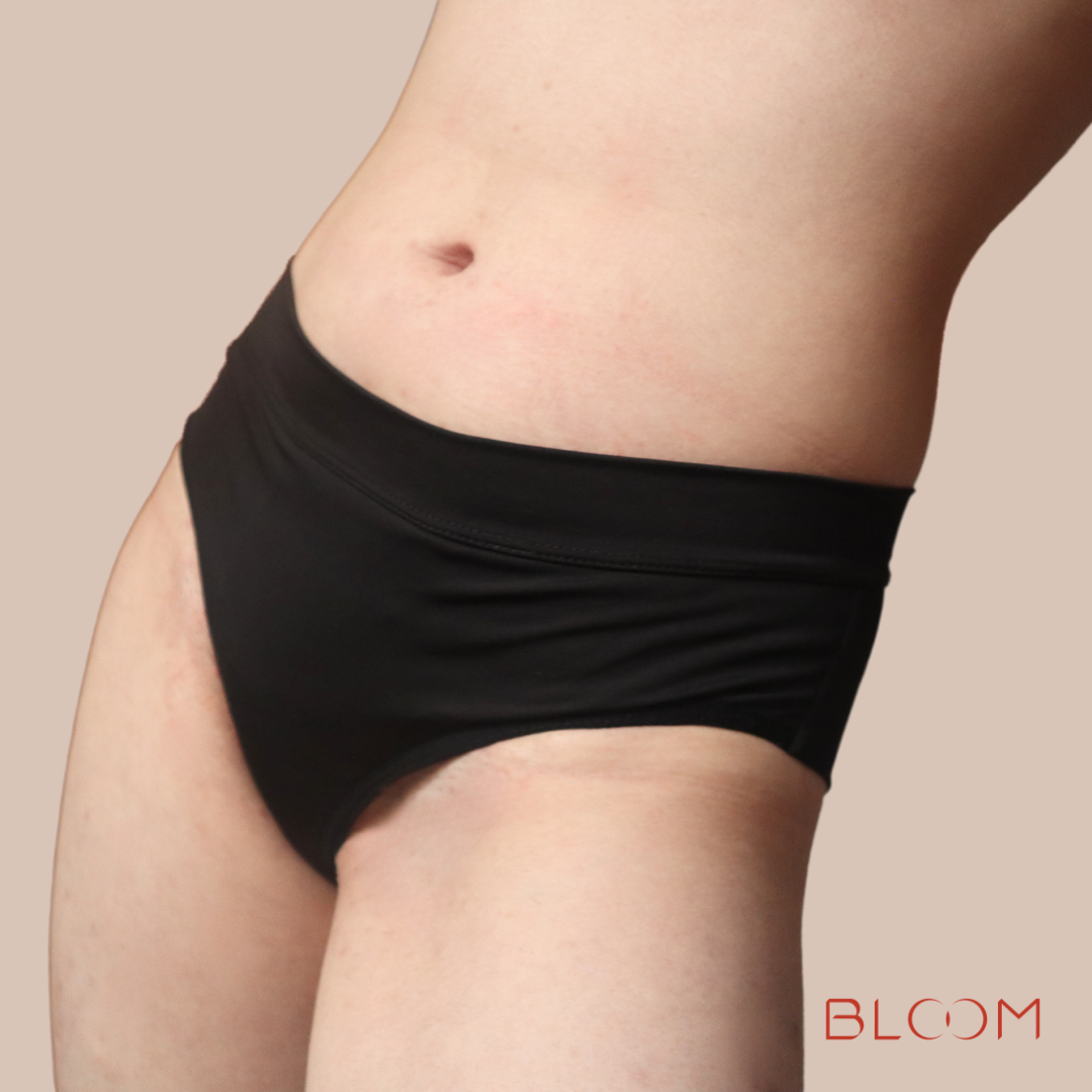 Calzon absorbente tipo cachetero licrado