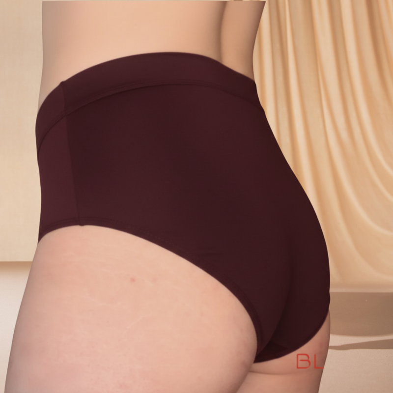 Calzón Absorbente TALLE ALTO VINOTINTO