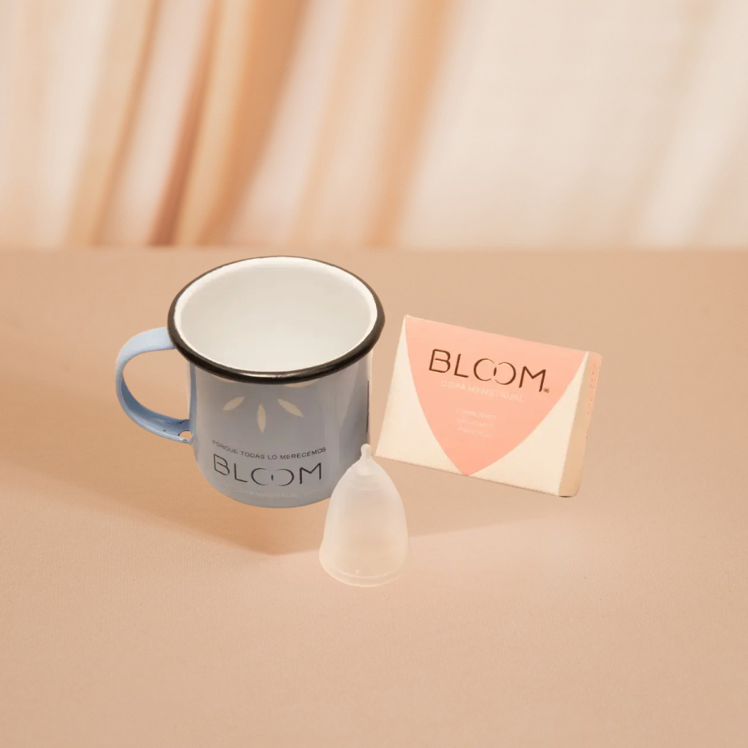 Copa Menstrual BLOOM Grande + Ollita Esmaltada