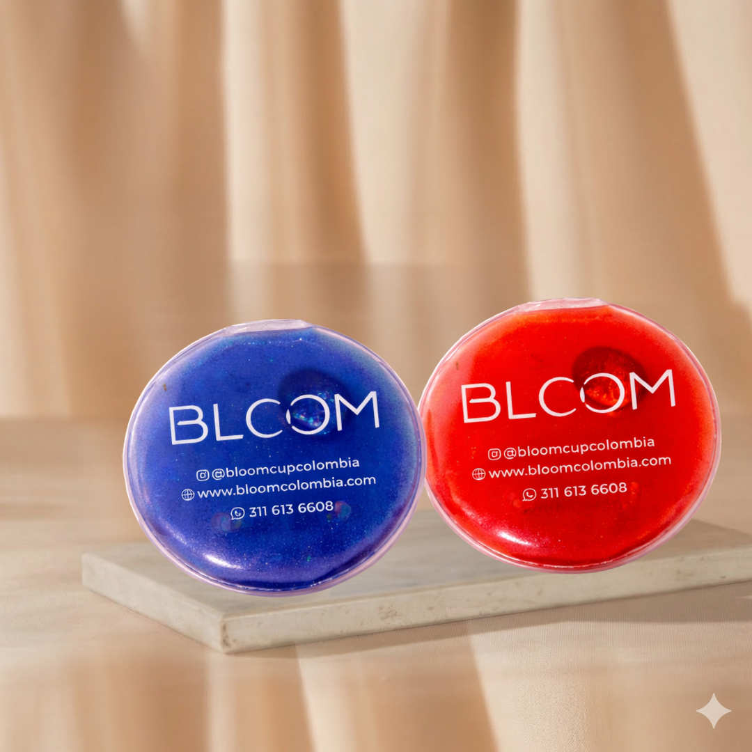 Kit Termo Pad Redondo Caliente Para Cólicos x2