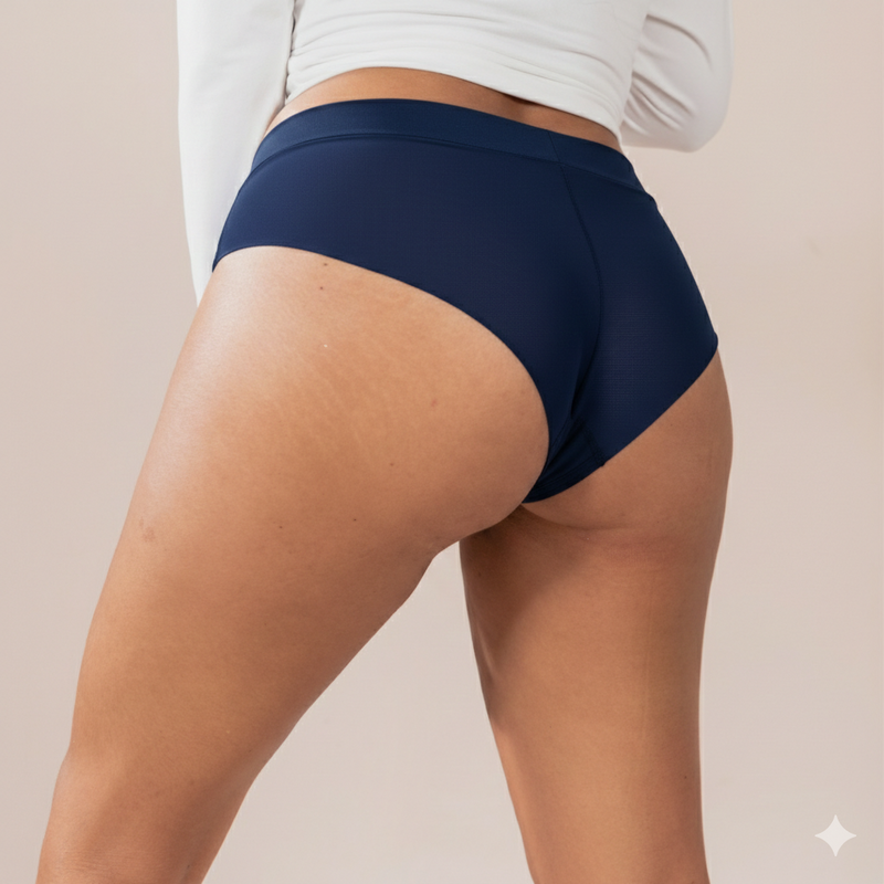 Calzón absorbente cachetero sin encaje