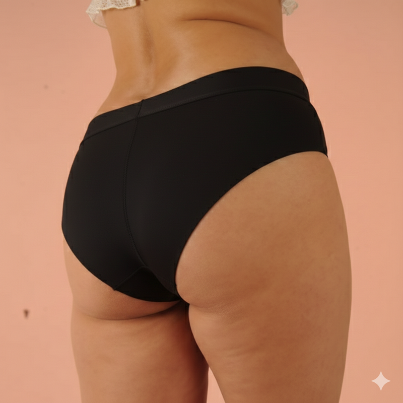 Calzon absorbente tipo cachetero licrado