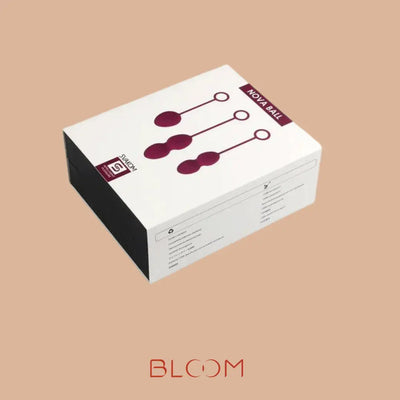 Empaque de bolas de Kegel, BLOOM, juguetes sexuales para mujeres