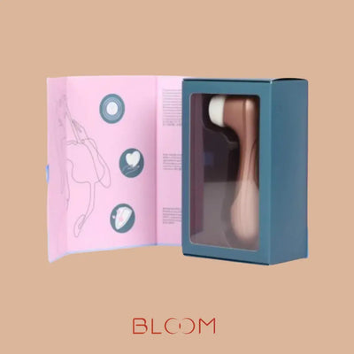 Succionador de clítors Satisfyer Pro, salud sexual BLOOM, accesorios BLOOM, BLOOM CUP, empaque